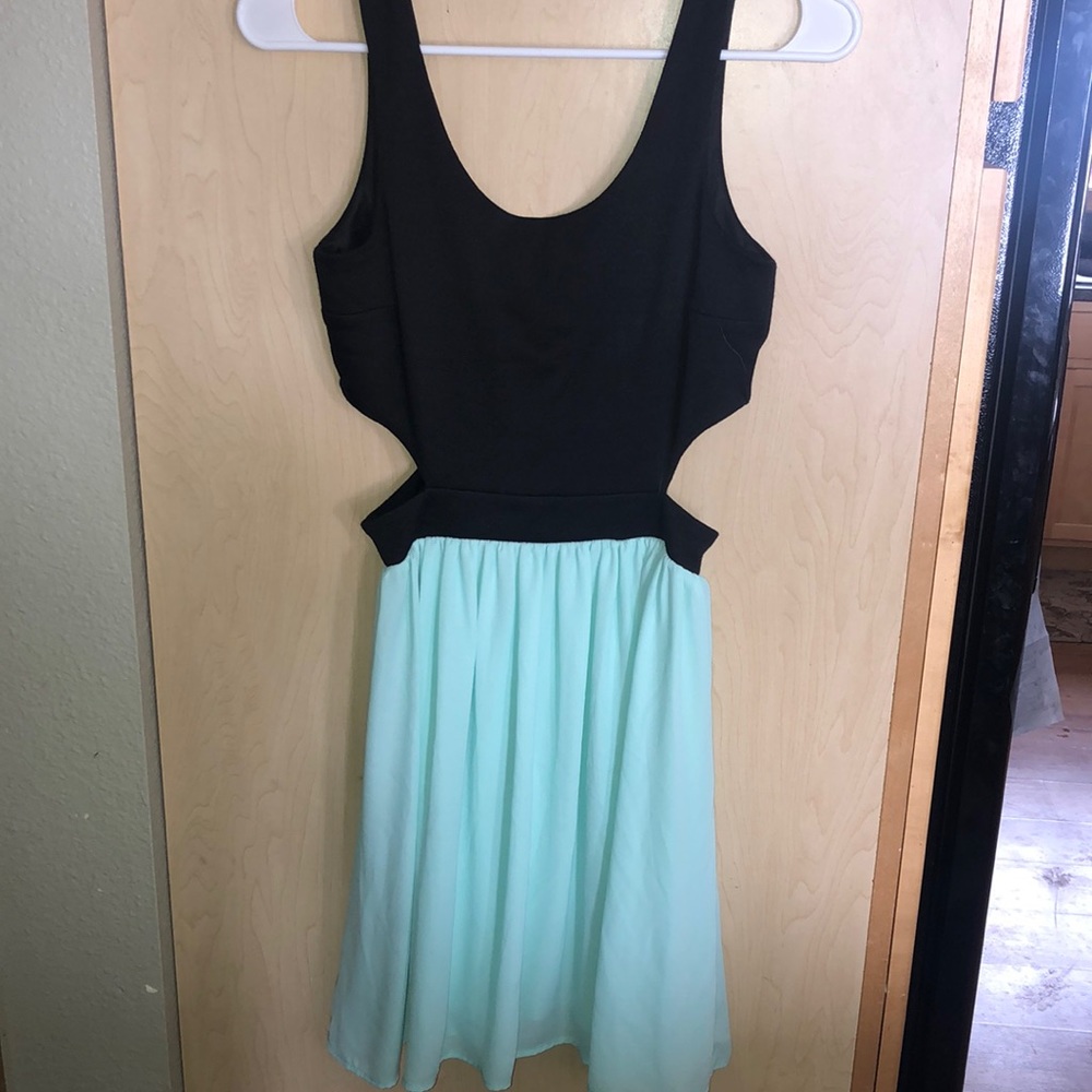 wet seal cut out dress